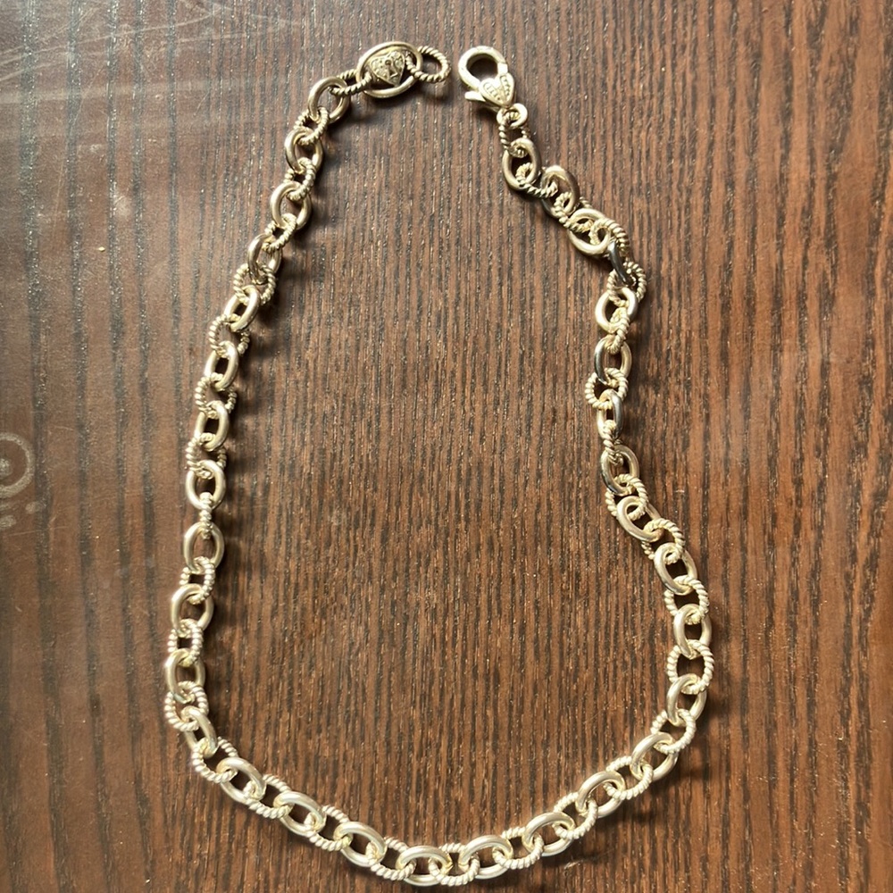 🆕18” Judith Ripka 925 Silver DQCZ Thailand Necklace